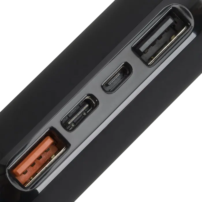 Портативное зарядное устройство RivaCase VA2074, 20000мА·ч, Чёрный