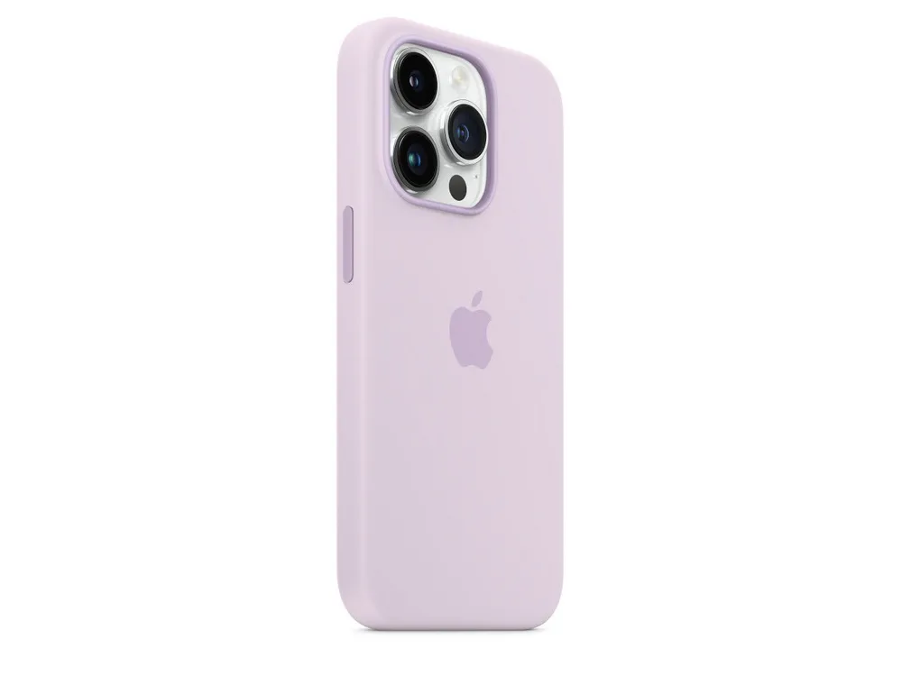 Original iPhone 14 Pro Silicone Case with MagSafe - Lilac, Model A2912