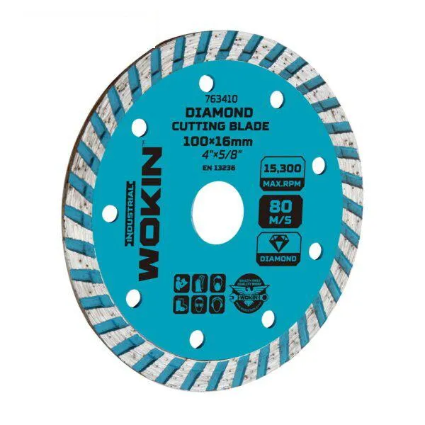 Алмазный диск turbo WOKIN 125x22.2 mm (Промышленный)