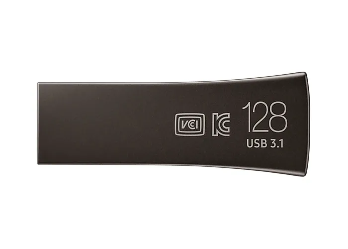 USB Flash накопитель Samsung Bar Plus, 128Гб, Серый