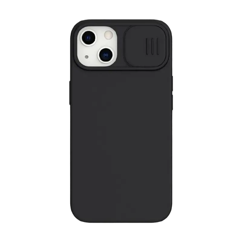 Чехол Nillkin iPhone 13, CamShield Silky Silicone, Elegant Black