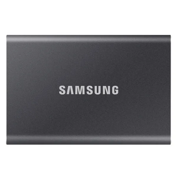 Внешний портативный SSD-накопитель Samsung Portable SSD T7,  2 TB, Grey (MU-PC2T0T/WW)