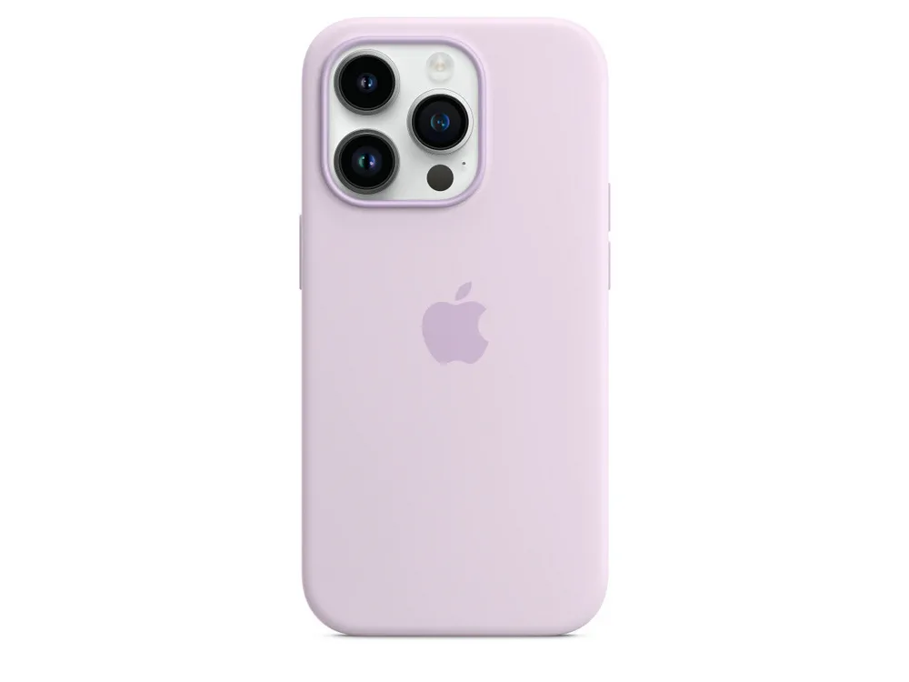 Original iPhone 14 Pro Silicone Case with MagSafe - Lilac, Model A2912