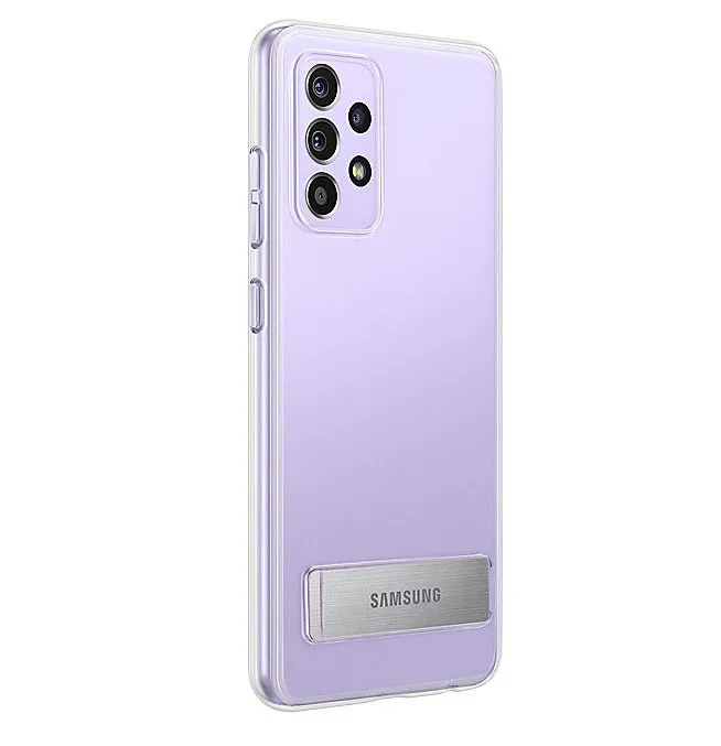 Задний чехол Samsung Clear Standing Cover - Galaxy A72, Прозрачный