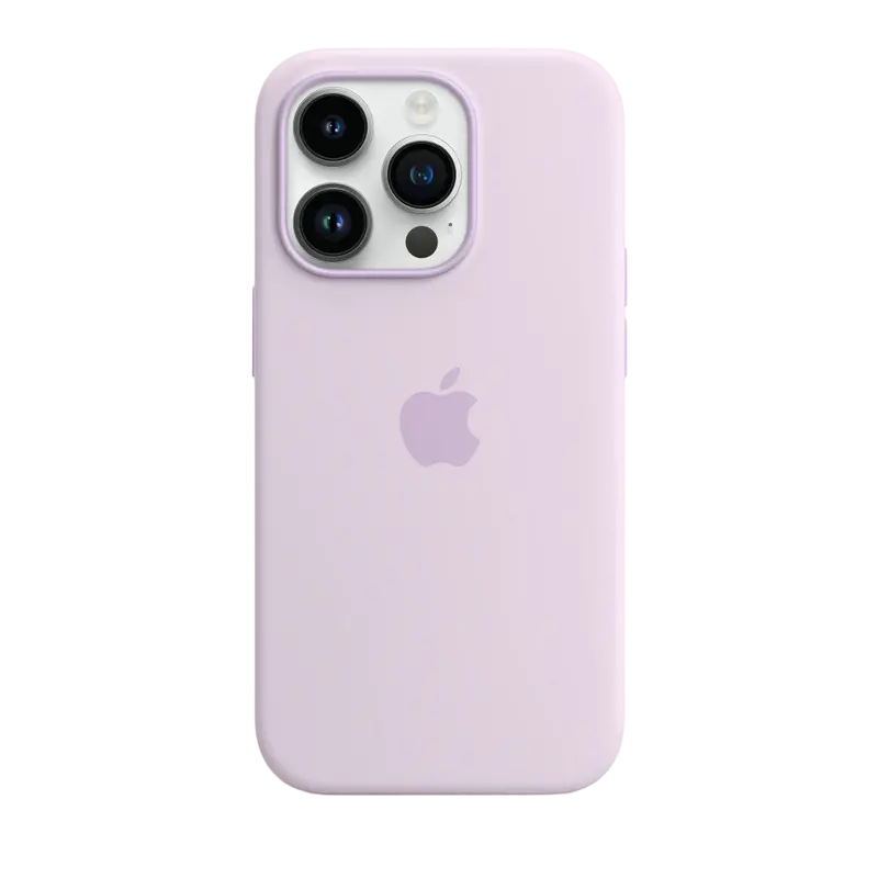 Original iPhone 14 Pro Silicone Case with MagSafe - Lilac, Model A2912