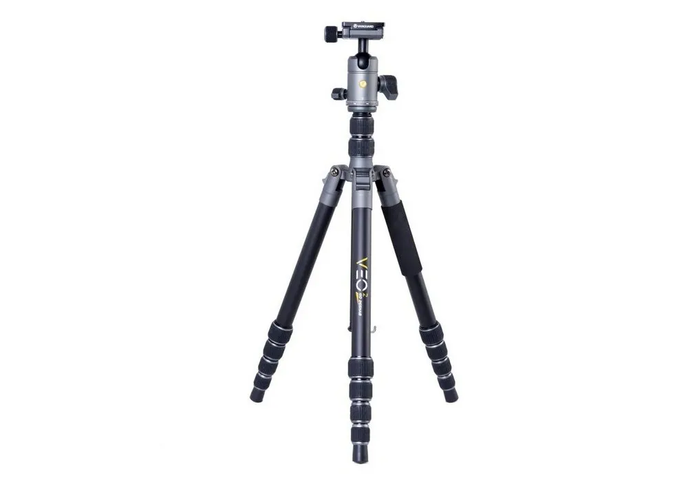 Trepied/Monopod Vanguard VEO2 GO 265HABM, Cap trepied de minge, Gri