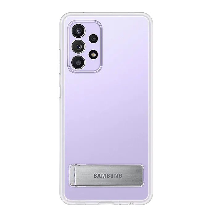 Задний чехол Samsung Clear Standing Cover - Galaxy A72, Прозрачный