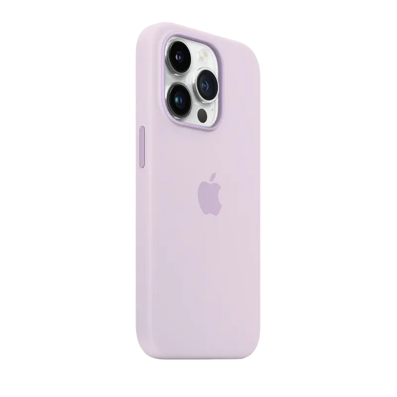 Original iPhone 14 Pro Silicone Case with MagSafe - Lilac, Model A2912