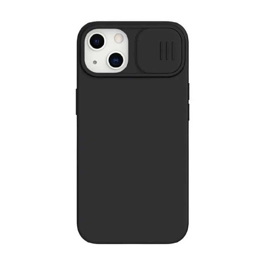 Чехол Nillkin iPhone 13, CamShield Silky Silicone, Elegant Black