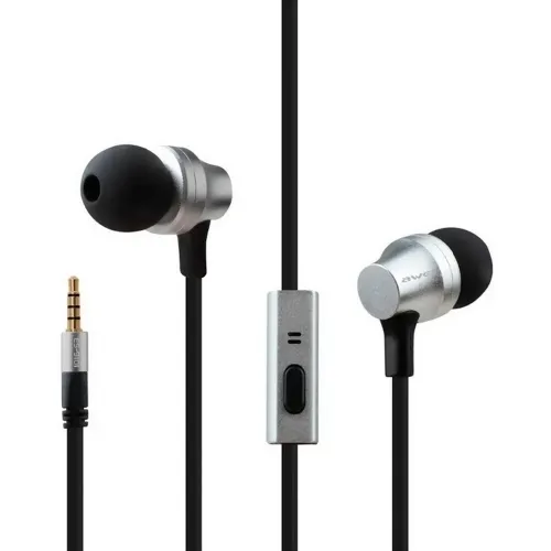 Наушники Awei ES910i, Серебристый