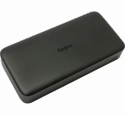 Acumulator extern Xiaomi Power Bank Redmi, 20000mAh, Negru