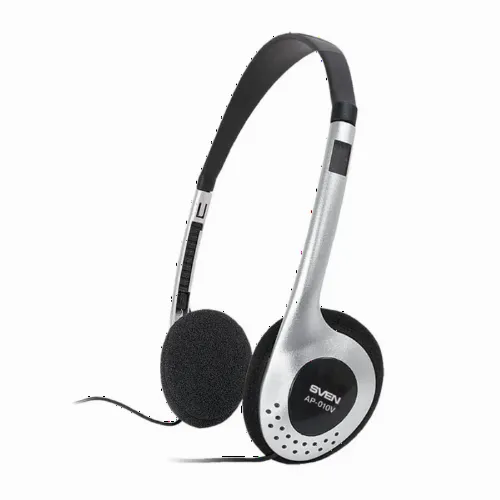 Căști SVEN AP-010V, Negru/Argintiu