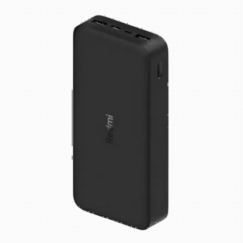 Acumulator extern Xiaomi Power Bank Redmi, 20000mAh, Negru