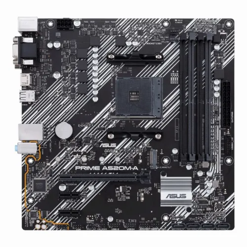 Placă de bază ASUS PRIME A520M-A, AM4, AMD A520, Micro-ATX