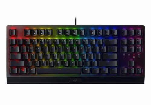 Gaming Keyboard Razer BlackWidow V3 Tenkeyless, Yellow SW, RGB, US Layout, USB 