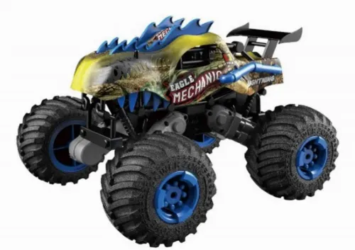 Jucărie cu telecomandă Crazon Oversize Wheel Cross-Road, 1:16, Verde (333-DJ19162)