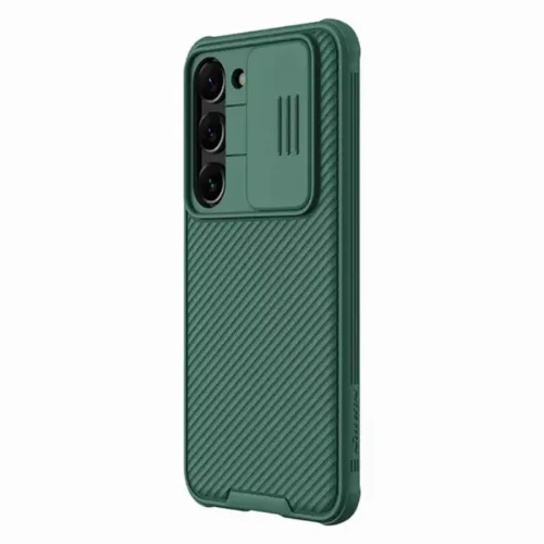 Husă Nillkin Galaxy S23+ Camshield Pro, Verde închis
