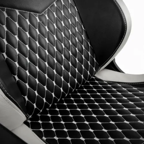 Scaun Gaming Noblechairs Epic, PU Piele, Negru/Roșu/Alb