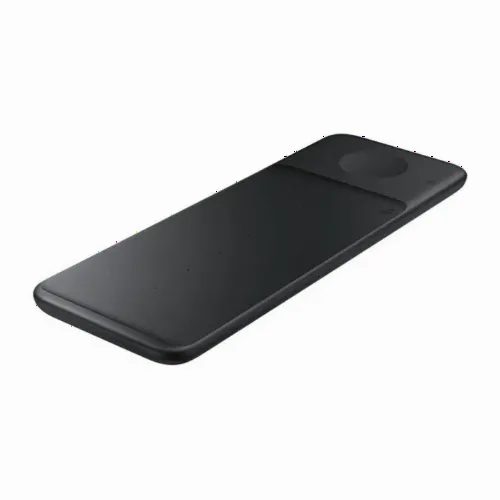 Беспроводная зарядка Samsung Wireless Charger Trio EP-P6300, 9Вт, Чёрный