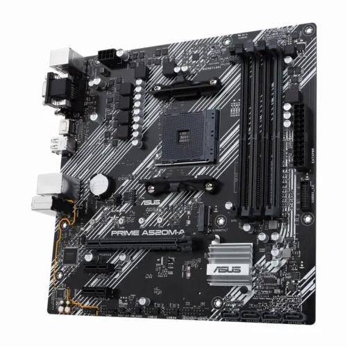 Placă de bază ASUS PRIME A520M-A, AM4, AMD A520, Micro-ATX