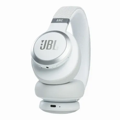 Căști JBL Live 660NC, Alb