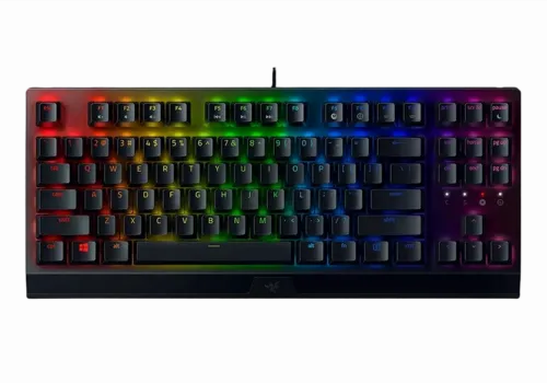 Gaming Keyboard Razer BlackWidow V3 Tenkeyless, Yellow SW, RGB, US Layout, USB 