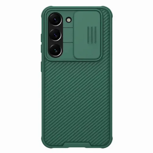 Husă Nillkin Galaxy S23+ Camshield Pro, Verde închis