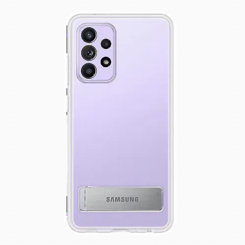 Задний чехол Samsung Clear Standing Cover - Galaxy A72, Прозрачный
