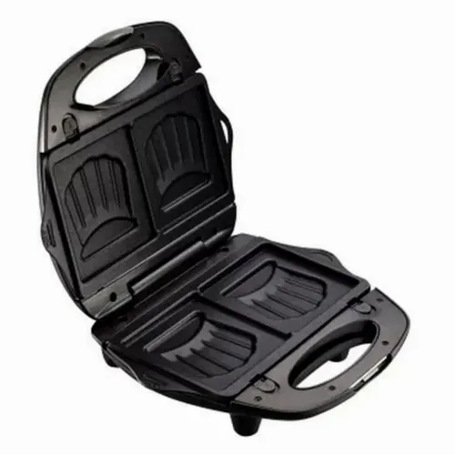 Aparat pentru sandwich multifunctional Tefal BreakTime SW614831, Negru/Argintiu