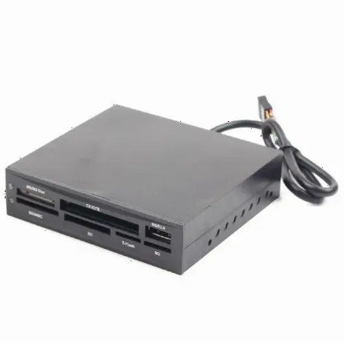 Cititor de carduri Gembird FDI2-ALLIN1-02-B, , Negru