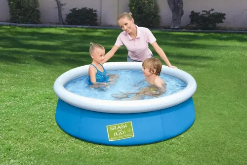 Piscină gonflabilă Bestway 57241, 537L, Albastru, 57241
