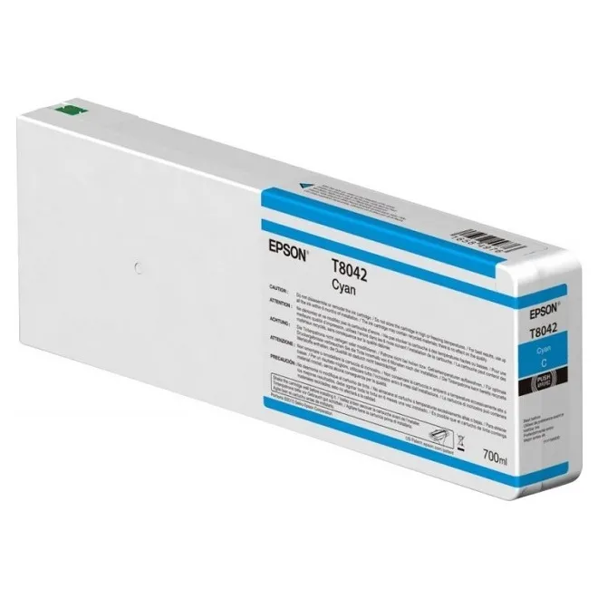 Cartuș de cerneală Epson T804 UltraChrome HDX/HD, 700ml, Cyan