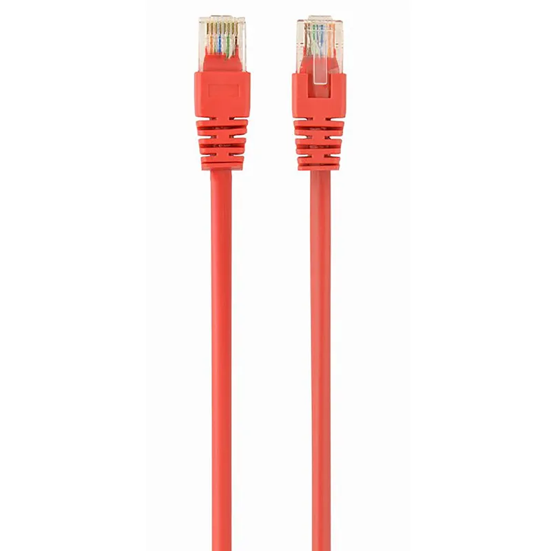 Patch cord Cablexpert PP12-2M/R, CAT5e UTP, 2m, Roșu