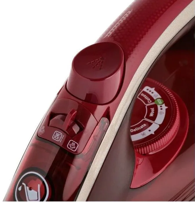 Fier de călcat Tefal FV6810E0, 2800 W, Bordo