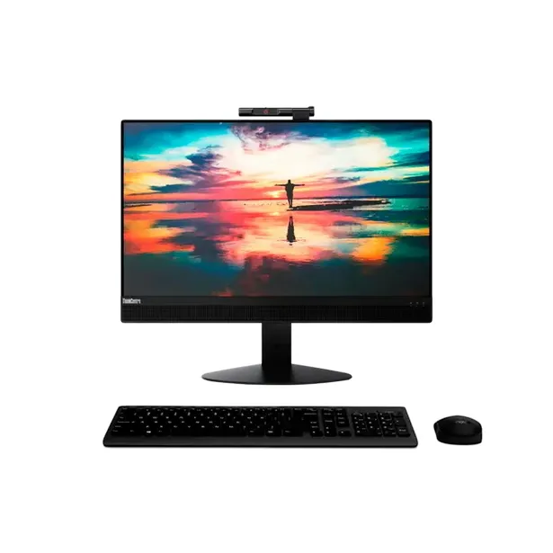 Computer All-in-One Lenovo ThinkCentre M920z, 23,8", Intel Core i3-10100T, 8GB/256GB, Windows 10 Pro 64-bit, Negru