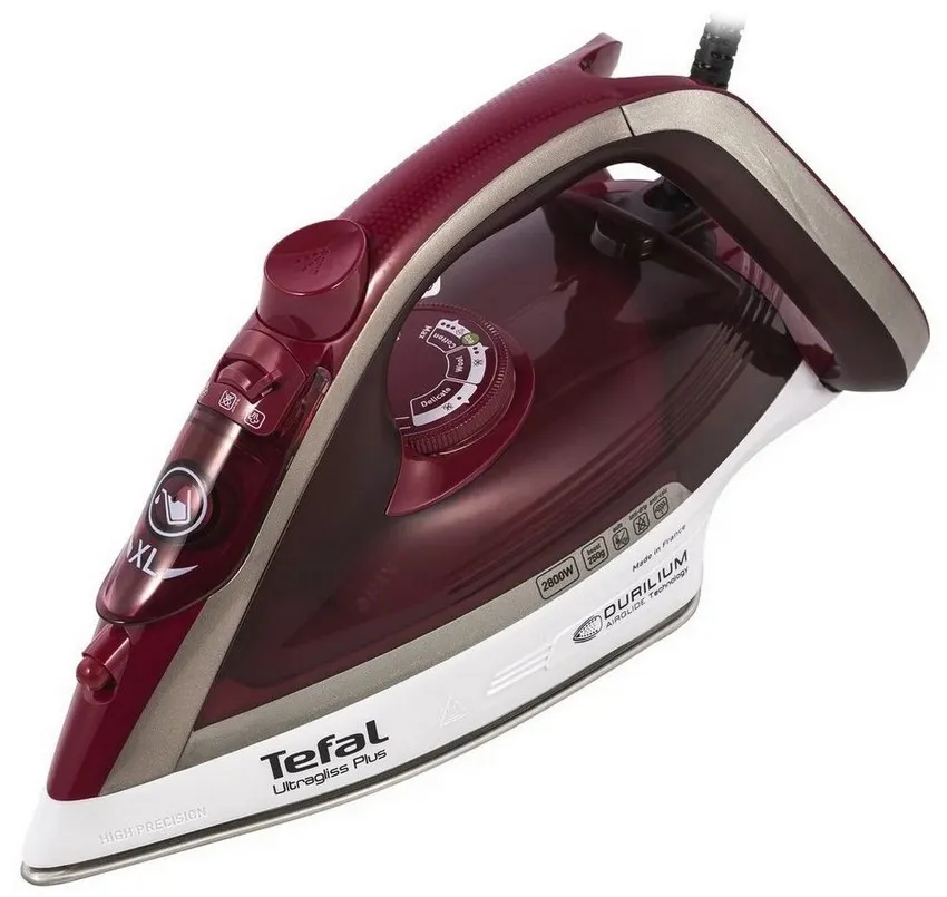 Fier de călcat Tefal FV6810E0, 2800 W, Bordo