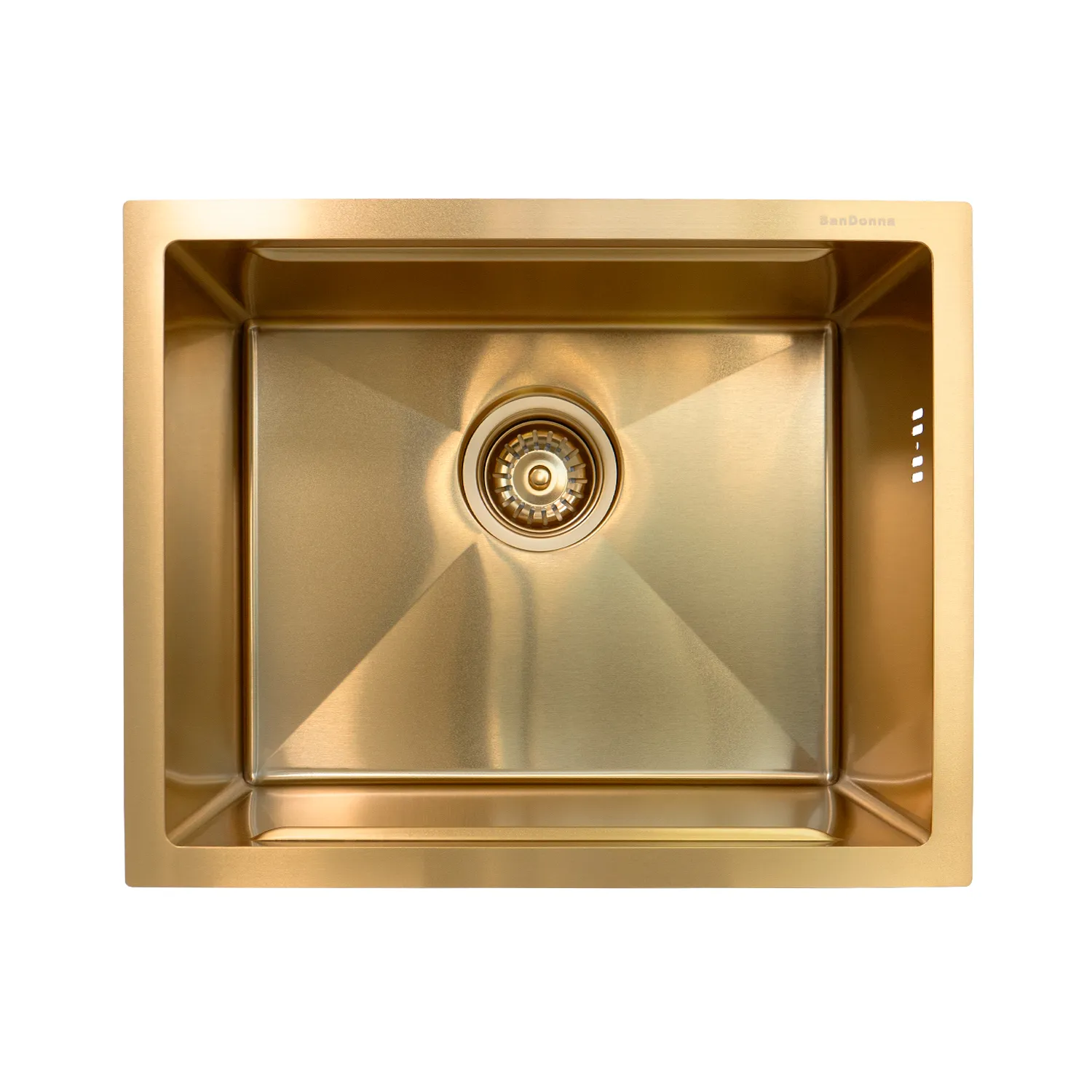 Chiuveta handmade SanDonna HD5040 (Auriu)