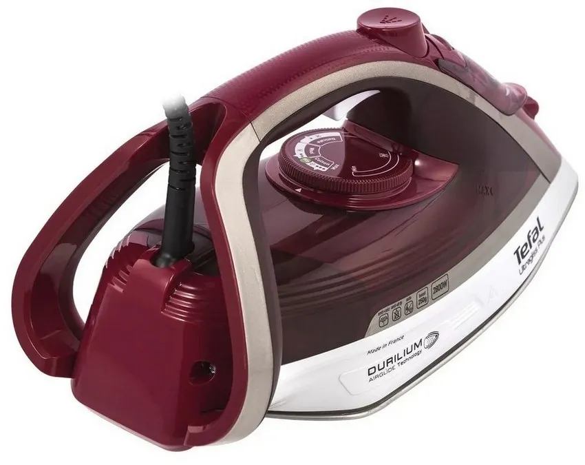 Fier de călcat Tefal FV6810E0, 2800 W, Bordo