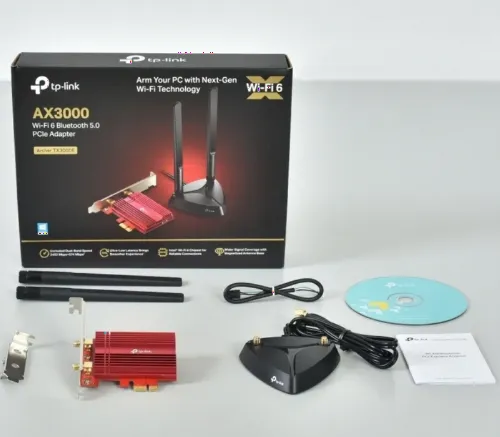 Bluetooth + Wi-Fi adapter TP-LINK Archer TX3000E. AX3000