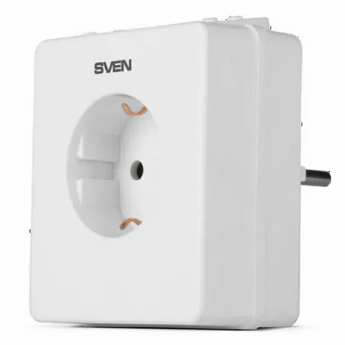 Сетевой фильтр SVEN OVP-16PD, 1 Розеток, Белый