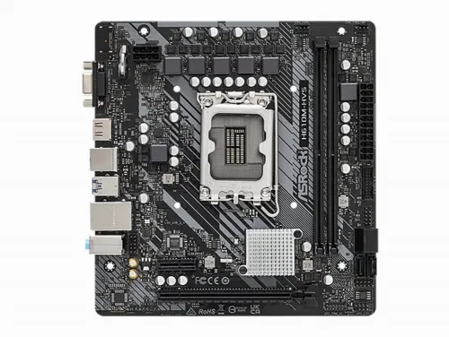 Материнская плата ASRock H610M-HVS, LGA1700, Intel H610, Micro-ATX
