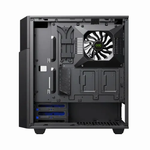 Компьютерный корпус Gamemax Contac COC, Midi-Tower, ATX, Черный/Серый