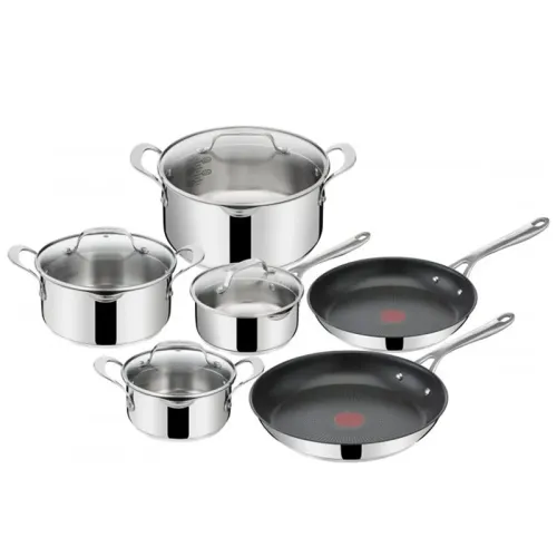 Set de vase Tefal E304SA55, Oțel inoxidabil