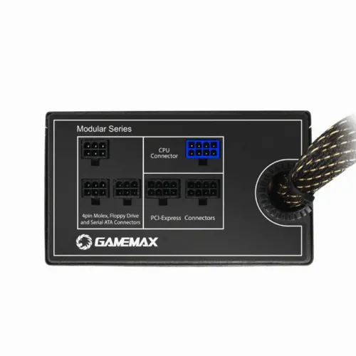 Блок питания для компьютеров Gamemax GM-600, 600Вт, ATX, Немодульный