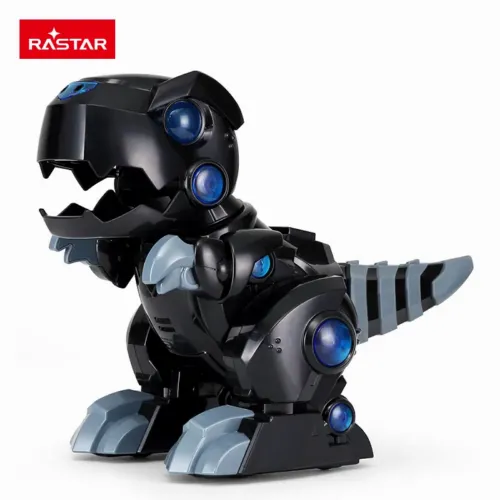 Jucărie cu telecomandă Rastar Dinosaur Infrared, Negru (79700)