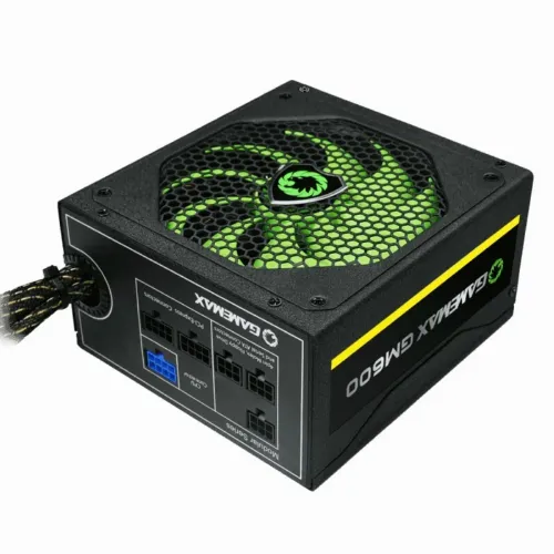 Блок питания для компьютеров Gamemax GM-600, 600Вт, ATX, Немодульный