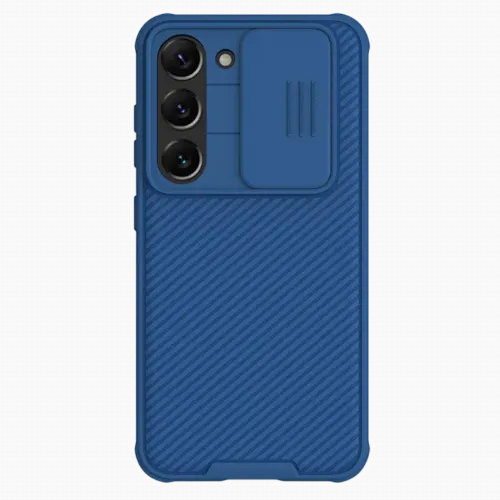 Husă Nillkin Galaxy S23+ Camshield Pro, Albastru