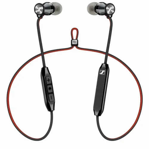 Наушники Sennheiser Momentum Free, Черный/Красный