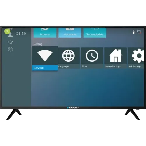 40" LED SMART TV BLAUPUNKT 40FE966, 1920x1080 FHD, Android TV, Negru