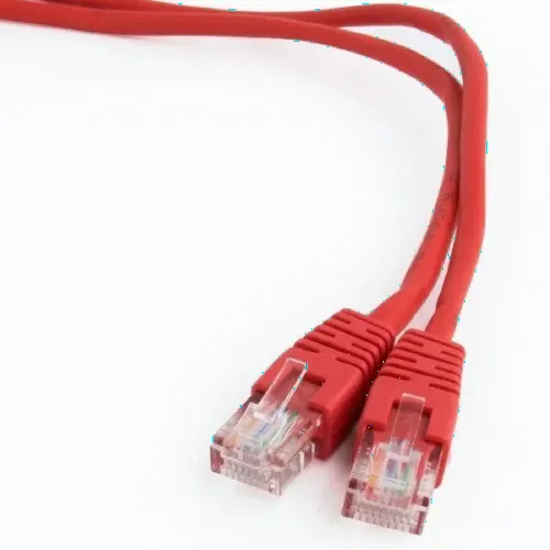 Patch cord Cablexpert PP12-2M/R, CAT5e UTP, 2m, Roșu